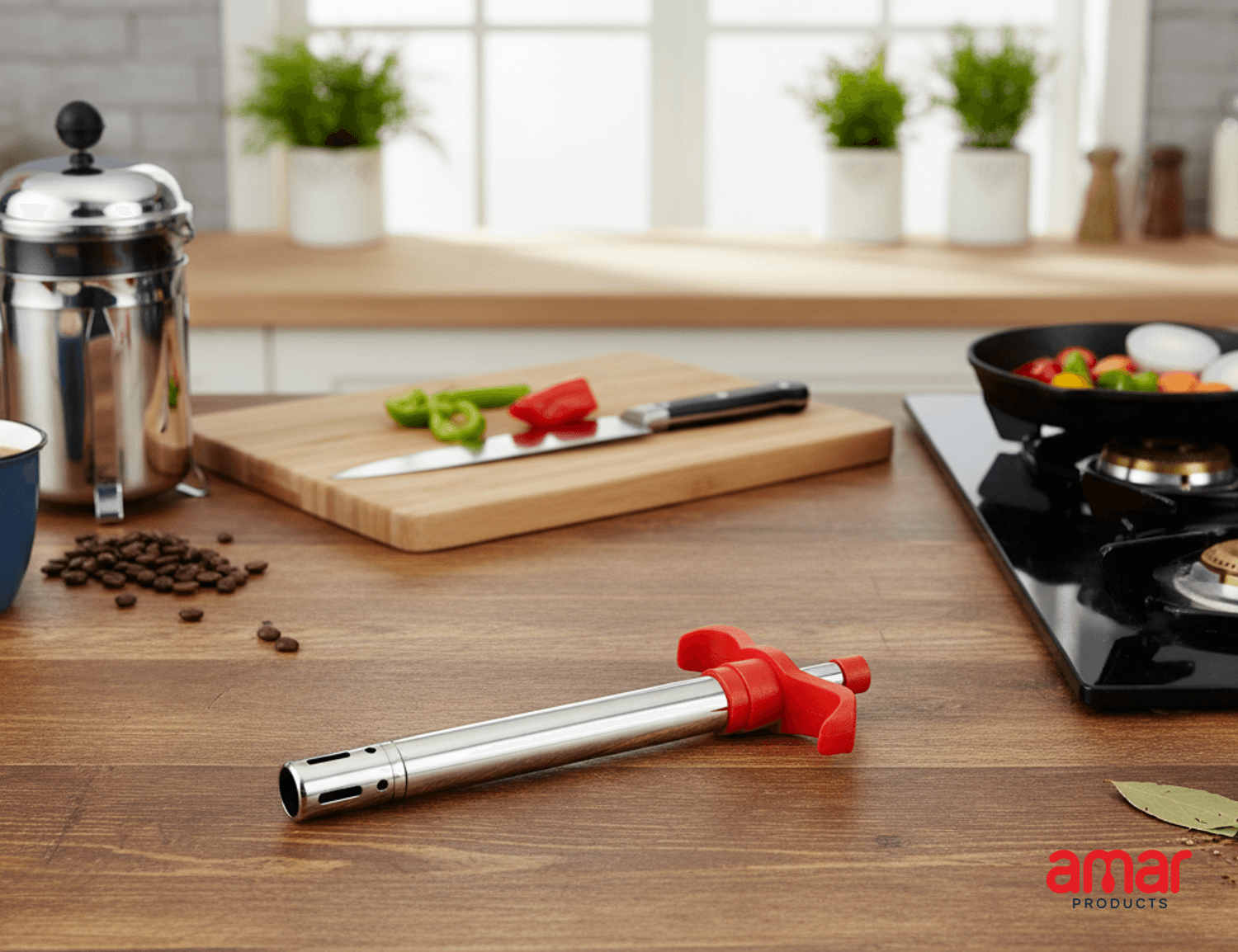 Kitchen Gas Lighter with Plastic Handle - Image 1