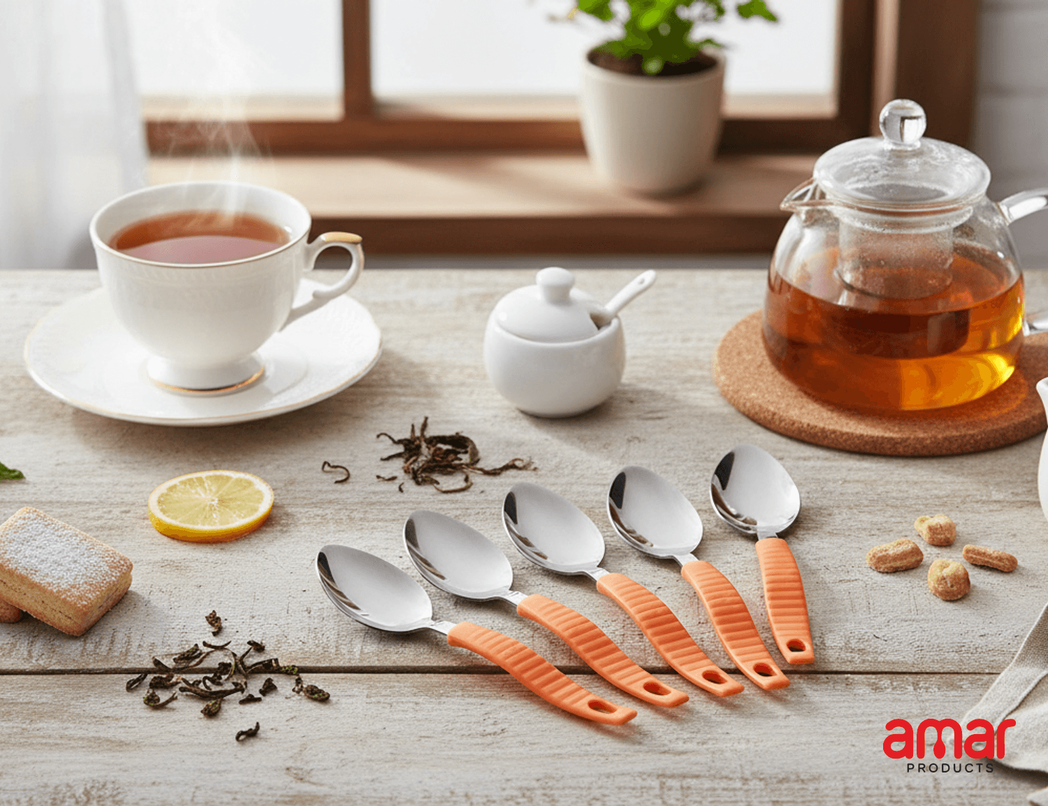 Stainless Steel Tea Spoon - Image 1