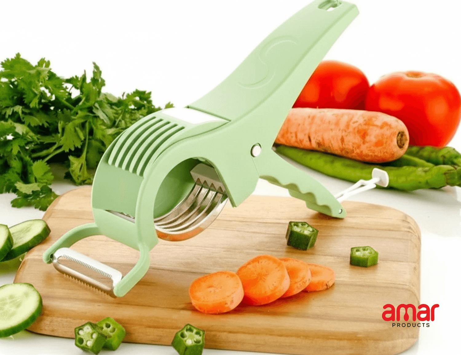 Plastic Vegetable Cutter & Bhindi Chopper